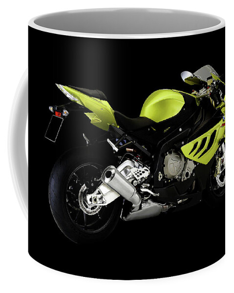 Bmw Coffee Mug featuring the mixed media Bmw S1000r by Smart Aviation