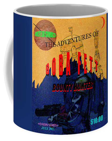 Boba Fett comic book cover July 2051 Coffee Mug by David Lee Thompson -  Fine Art America