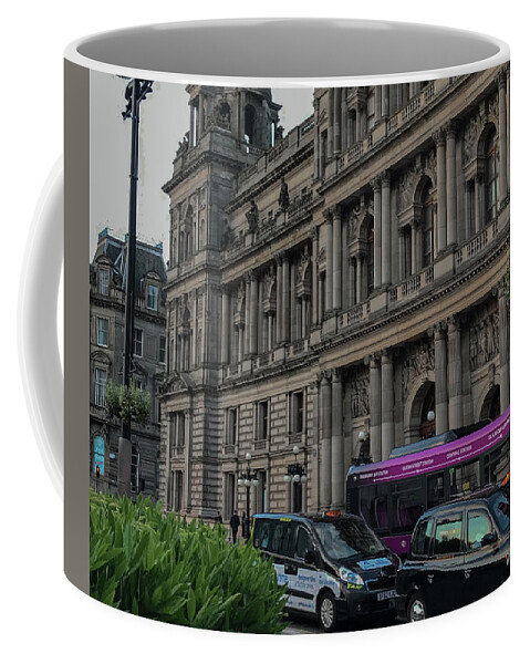Glasgow Coffee Mug featuring the photograph Bound for the Chambers by Amy Lyon Smith