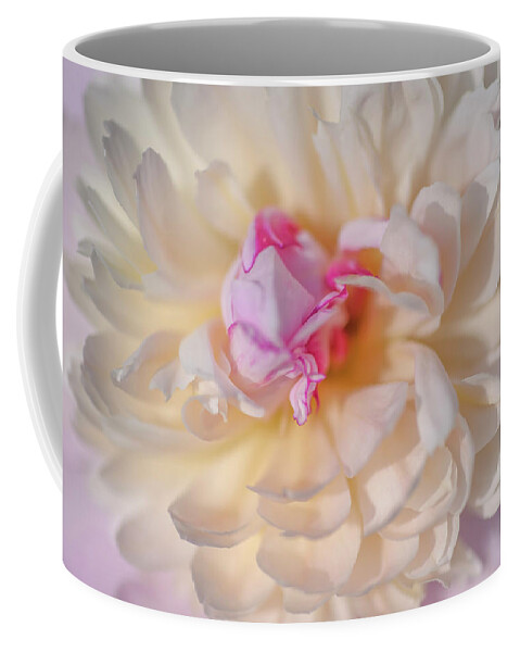 Jenny Rainbow Fine Art Photography Coffee Mug featuring the photograph Bowl of Beauty. Peony Flower by Jenny Rainbow