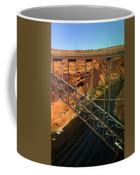 Bridge Coffee Mug featuring the photograph Bridge over Glen Canyon by Viktor Savchenko