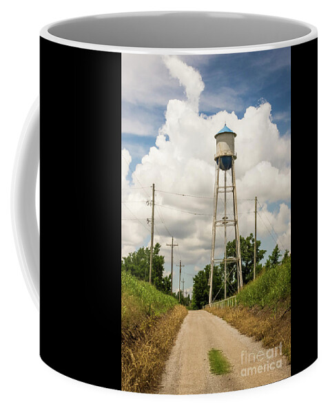Bridgeport Water Tower Coffee Mug featuring the photograph Bridgeport Water Tower by Imagery by Charly