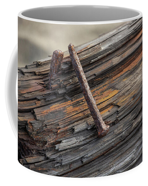 Nature Coffee Mug featuring the photograph Broken by Bob Cournoyer