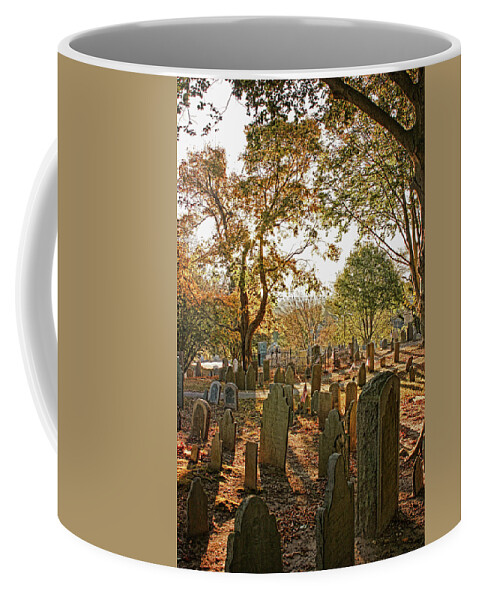 Burial Hill Coffee Mug featuring the photograph Burial Hill by Cindi Ressler