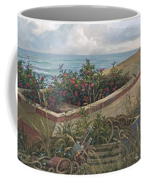 Michael Humphries Coffee Mug featuring the painting Buried Treasure by Michael Humphries