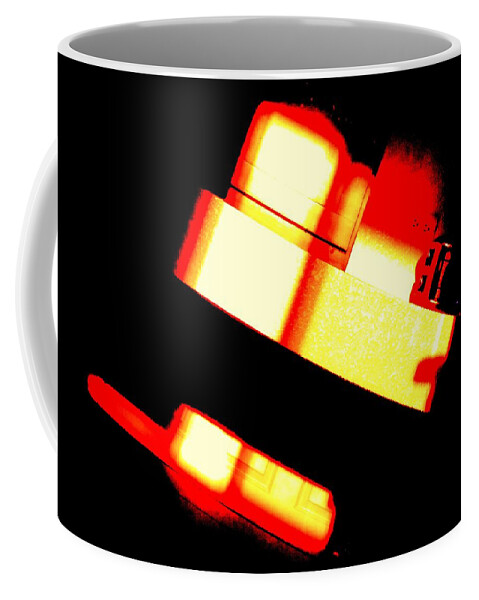 Radioactive Coffee Mug featuring the photograph Burning Hot by Dietmar Scherf