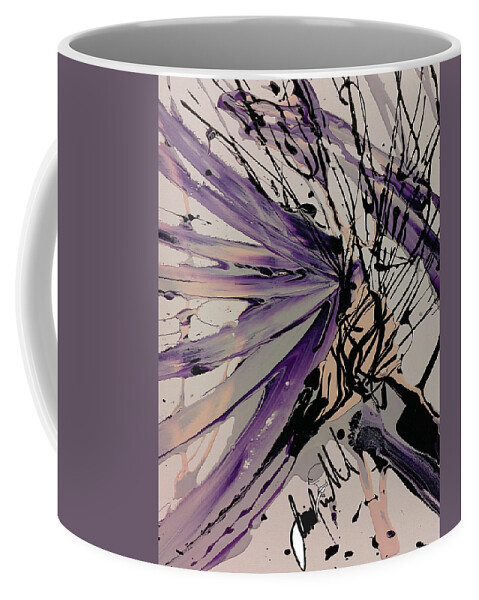  Coffee Mug featuring the digital art Burst by Jimmy Williams