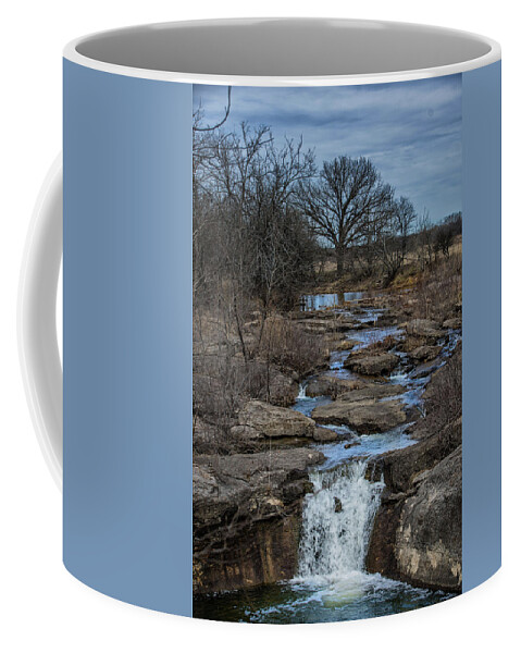 Butcher Falls Coffee Mug featuring the photograph Butcher Falls by Jolynn Reed