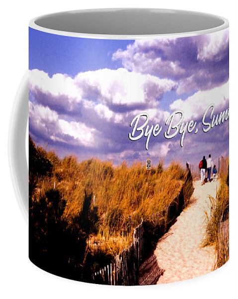  Coffee Mug featuring the photograph Bye Bye, Summer by Steve Ember
