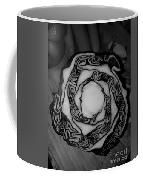 Cabbage Coffee Mug featuring the photograph Cabbage by Michelle S White