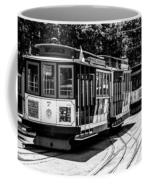 Cable Cars Coffee Mug featuring the photograph Cable Cars by Stuart Manning
