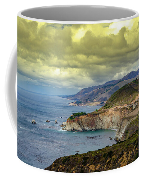 California Coffee Mug featuring the photograph California Coast - Big Sur by Bill Cannon