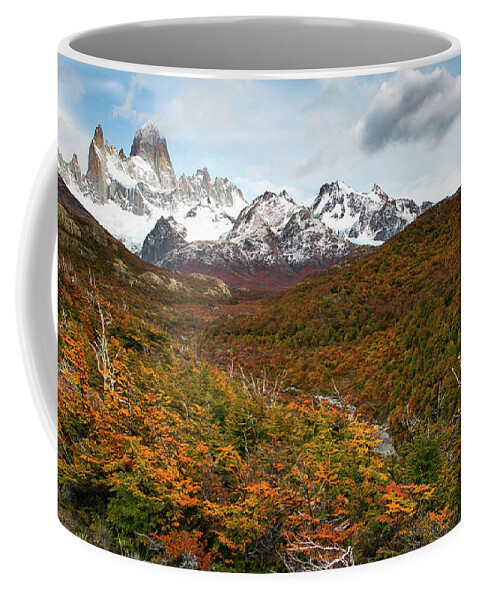 Patagonia Coffee Mug featuring the photograph Calihue by Ryan Weddle