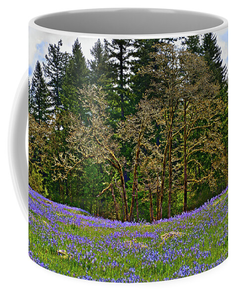 Camas Coffee Mug featuring the photograph Camas Meadow by John Christopher