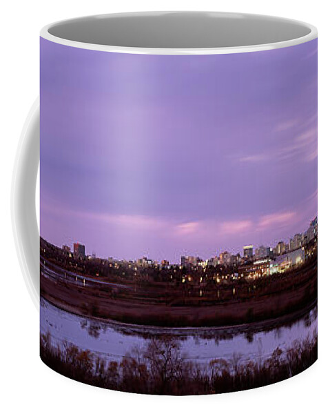 Photography Coffee Mug featuring the photograph Canada, Saskatchewan, Regina, City Seen by Panoramic Images