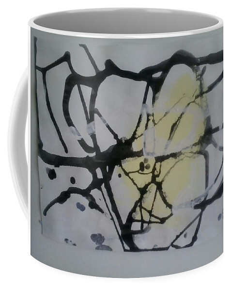  Coffee Mug featuring the painting Caos 26 by Giuseppe Monti