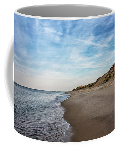 Cape Cod Beaches Coffee Mug featuring the photograph Cape Cod Massachusetts - White Crest Beach by Brendan Reals