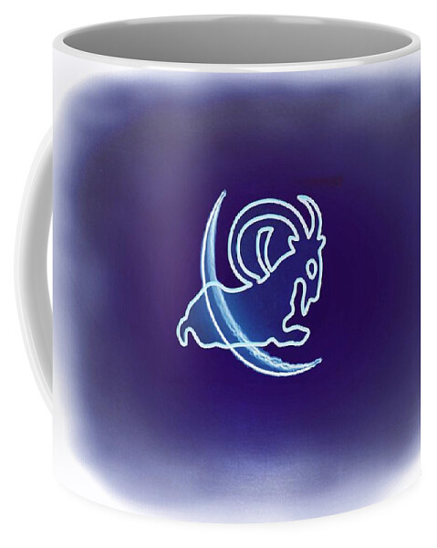 Arizona Coffee Mug featuring the photograph Capricornian Crescent by Judy Kennedy