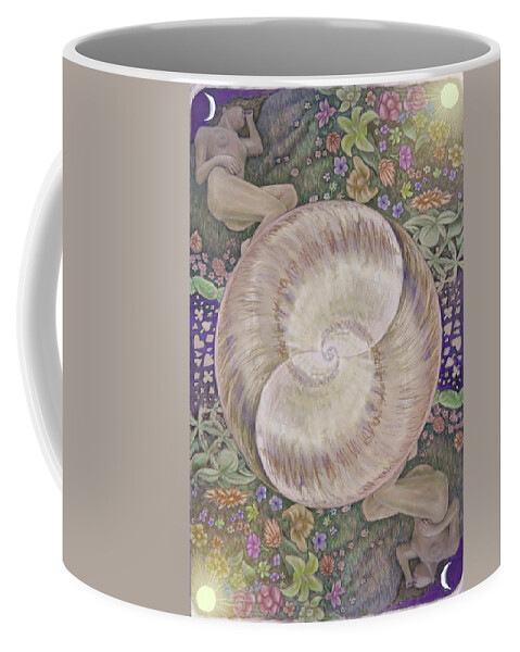 Card Coffee Mug featuring the painting Card by Jeremy Robinson