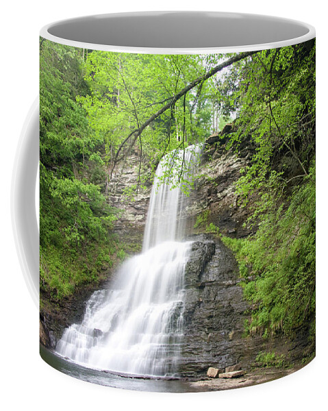 Cascades Waterfall Coffee Mug featuring the photograph Cascades waterfall by Greg Smith
