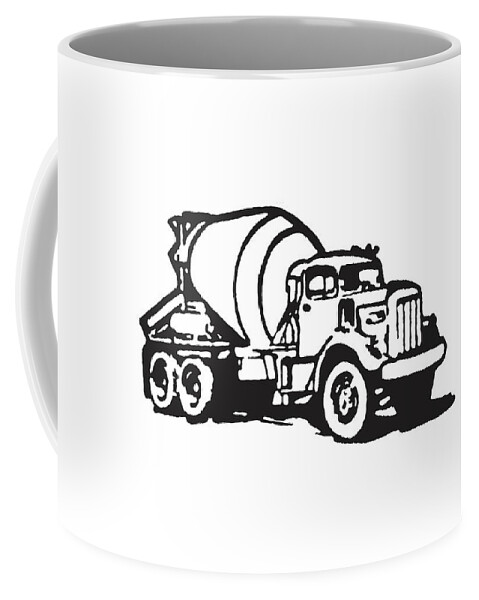 Cement Truck #2 Coffee Mug by CSA Images - Pixels