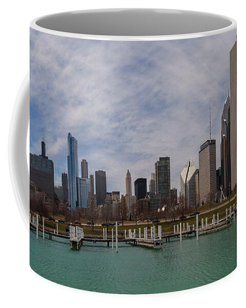 Chicago Bay Coffee Mug featuring the photograph Chicago Bay by Chris Spencer