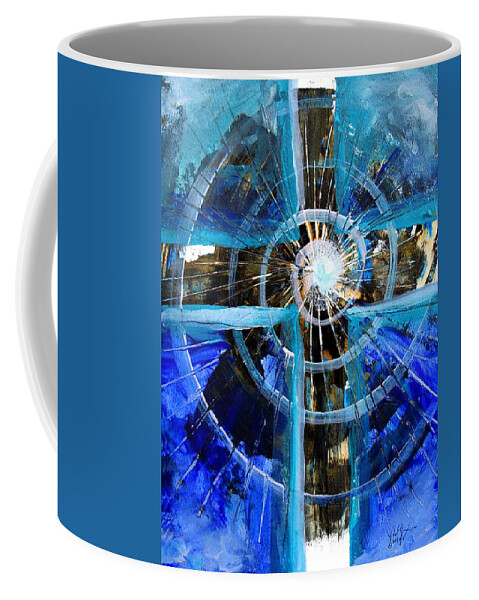 Jesus Coffee Mug featuring the painting Christ, Now by J Vincent Scarpace