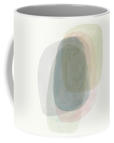 Abstract Coffee Mug featuring the painting Chroma Cast II by Victoria Borges