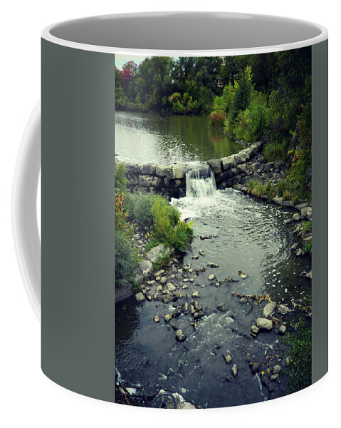 City Falls Coffee Mug featuring the photograph City Falls 3 by Cyryn Fyrcyd