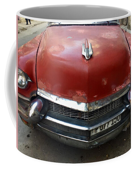 Cuba Coffee Mug featuring the photograph Classic Caddy by Kerry Obrist