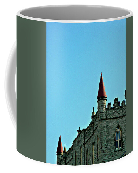 Clear Towers Coffee Mug featuring the photograph Clear Towers by Cyryn Fyrcyd