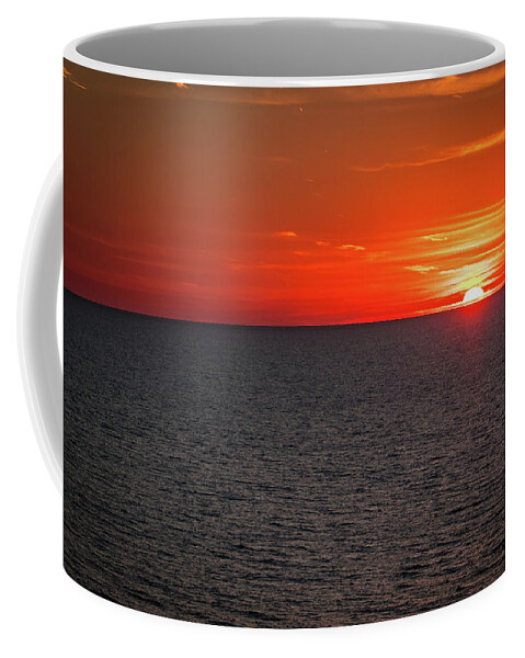 Florida Coffee Mug featuring the photograph Clearwater Sunset by Jeff Phillippi