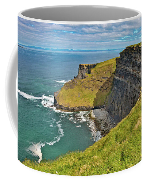 Cliffs Of Moher Coffee Mug featuring the photograph Cliffs of Moher by Marisa Geraghty Photography