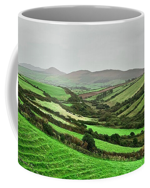 Ireland Coffee Mug featuring the photograph Cloud Cover in Ireland by Frozen in Time Fine Art Photography