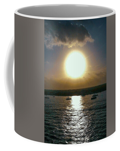 Sunrise Coffee Mug featuring the photograph Coastal Sunrise by Kelly Thackeray