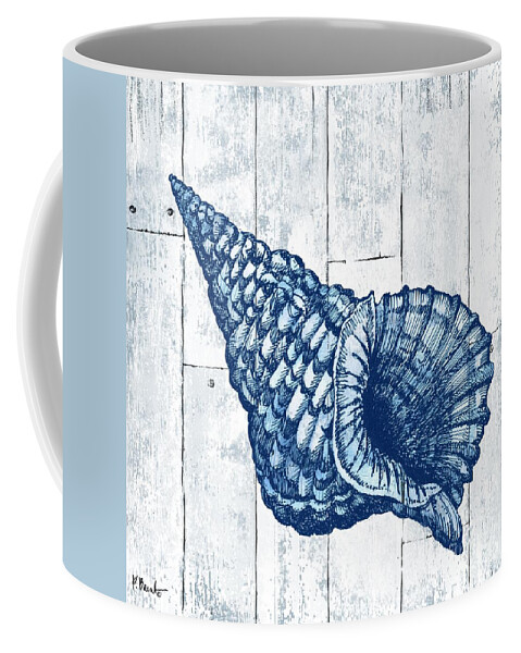 Watercolor Coffee Mug featuring the painting Coastal Timberland II by Paul Brent