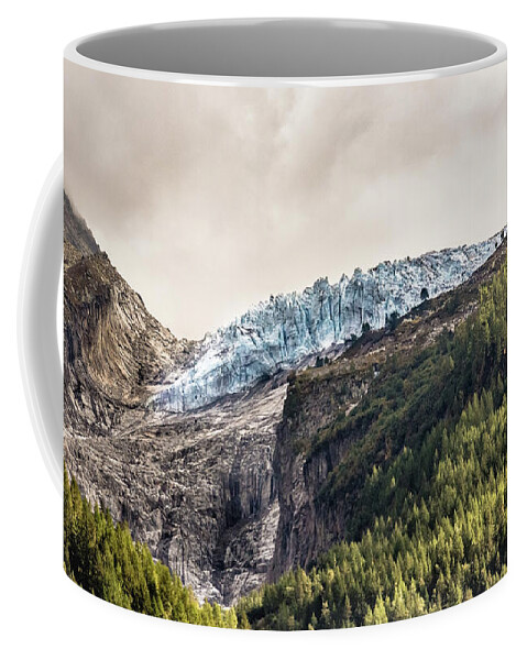 Glacier Coffee Mug featuring the photograph Cold Heart of the Mountain by Pavel Melnikov