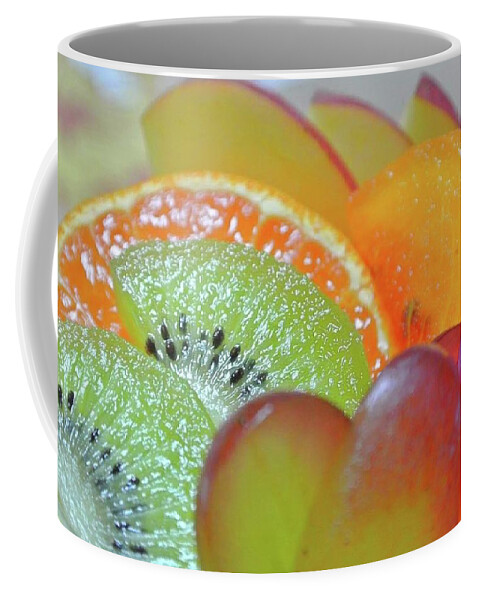  Coffee Mug featuring the photograph Color Of Fruits by Yuna 