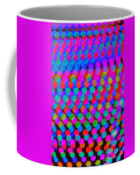 Colors Coffee Mug featuring the photograph Colored Lights by Merle Grenz