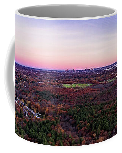 Fall Coffee Mug featuring the photograph Colorful Panorama by William Bretton