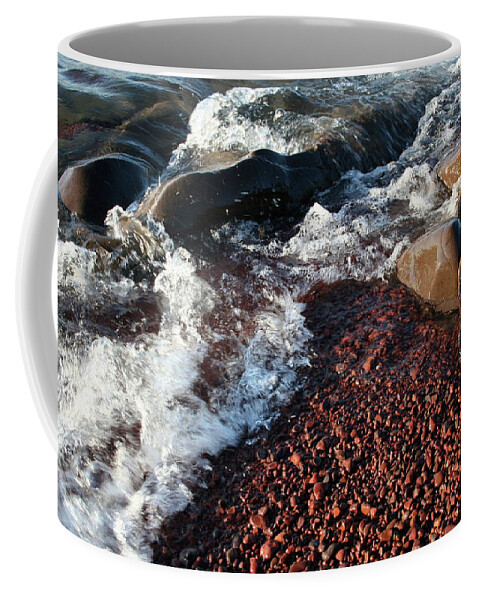 Copper Rock Inflow Coffee Mug featuring the photograph Copper Rock Inflow by Dylan Punke