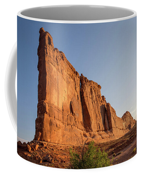 Tower Coffee Mug featuring the photograph Courthouse Towers by Kyle Lee
