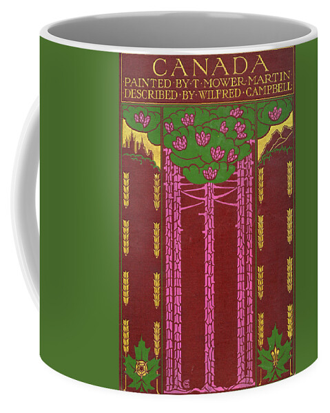 Canada Coffee Mug featuring the mixed media Cover design for Canada by Unknown