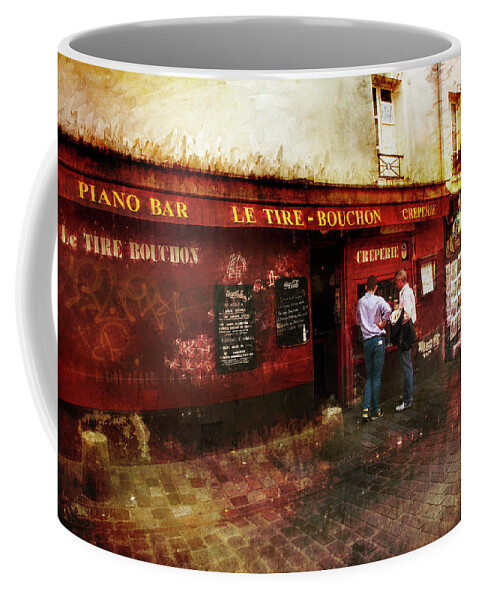 Creperie Coffee Mug featuring the photograph Creperie by John Rivera