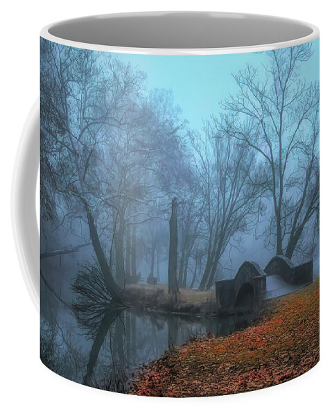  Coffee Mug featuring the photograph Crossing Into Winter by Jack Wilson