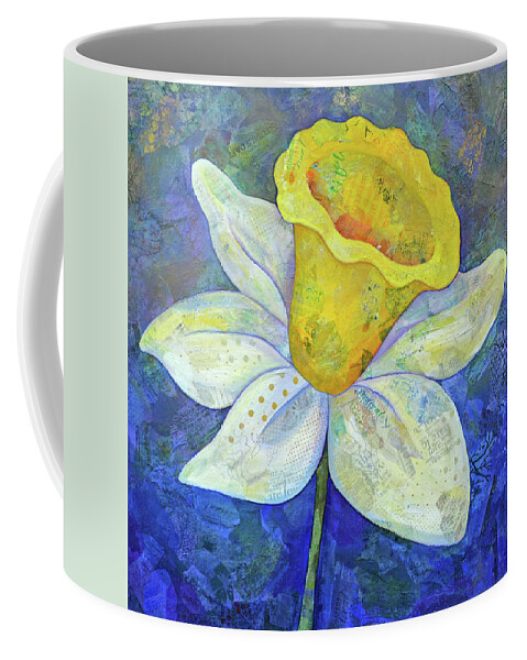 Rhododendrons Coffee Mug featuring the painting Daffodil Festival II by Shadia Derbyshire