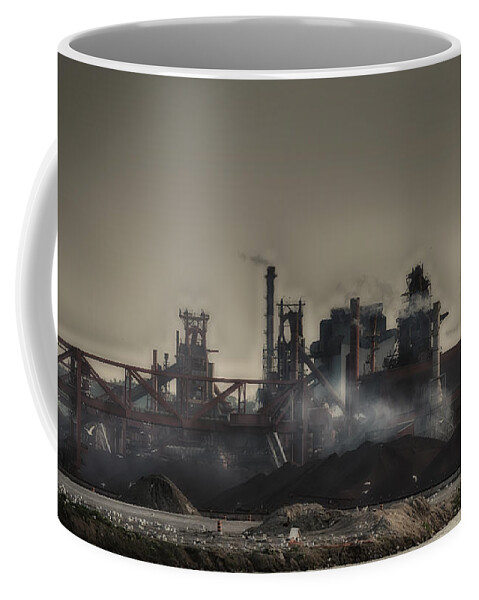 Industrial Alliance Coffee Mug featuring the photograph Dark Rain by Joseph Amaral