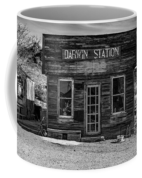 Darwin Coffee Mug featuring the photograph Darwin Station by Don Hoekwater Photography
