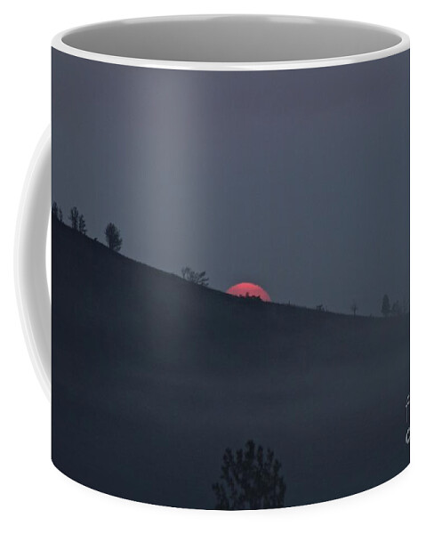 Sunrise Coffee Mug featuring the photograph Day Break by Ann E Robson