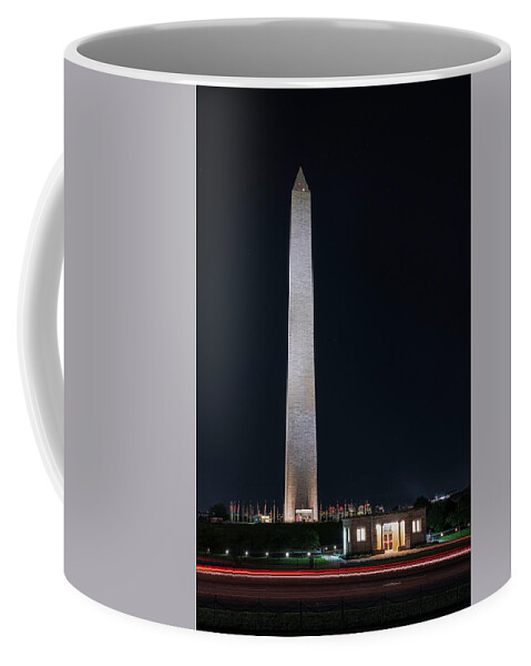 Washington Dc Coffee Mug featuring the photograph DC Nights by Robert Fawcett